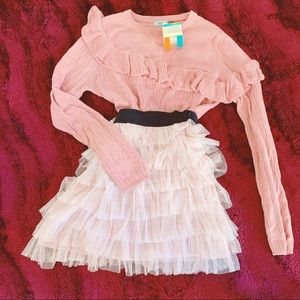 Urban outfitters peach sweater